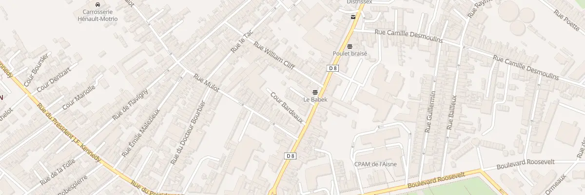 Plan du 39D Rue Georges Pompidou à Saint-Quentin