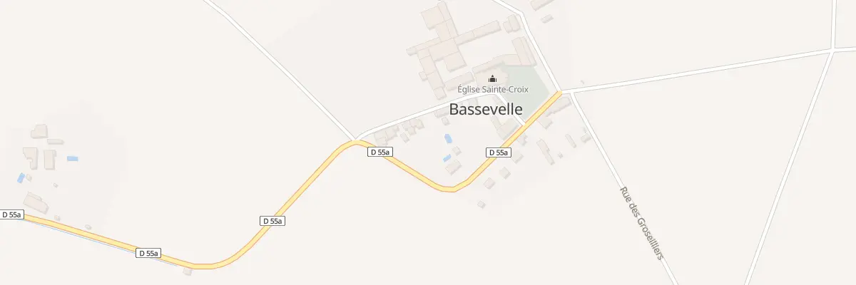Plan du 70 Rue de l’Eglise à Bassevelle