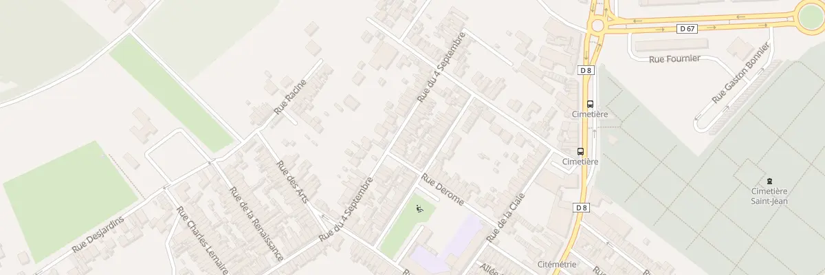 Plan du 110 Rue du 4 Septembre à Saint-Quentin