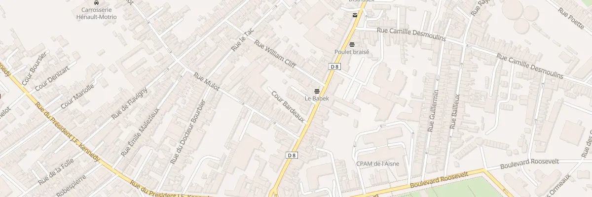 Plan du 39E Rue Georges Pompidou à Saint-Quentin