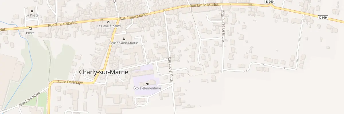Plan du 5078 Rue Leviel Petel à Charly-sur-Marne