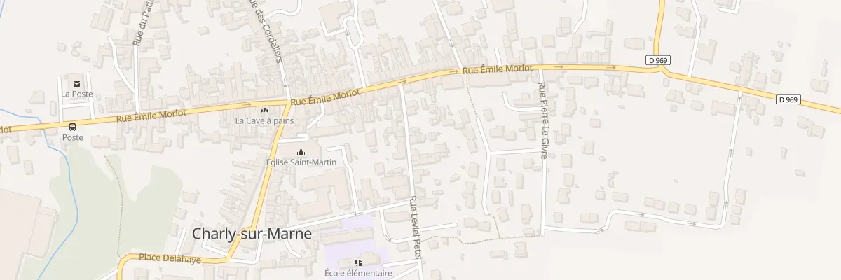 Plan du 3 Rue Leviel Petel à Charly-sur-Marne