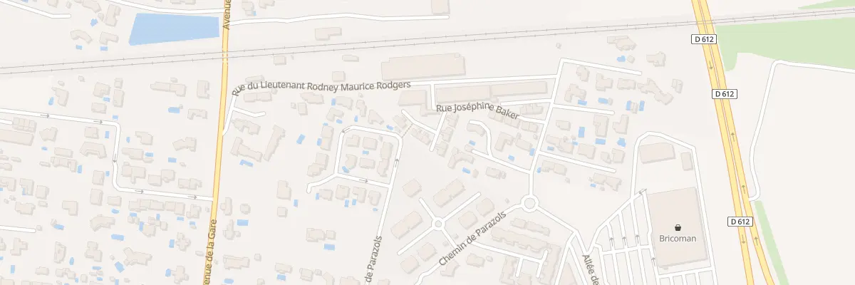 Plan du 159 Rue Joséphine Baker à Villeneuve-lès-Béziers