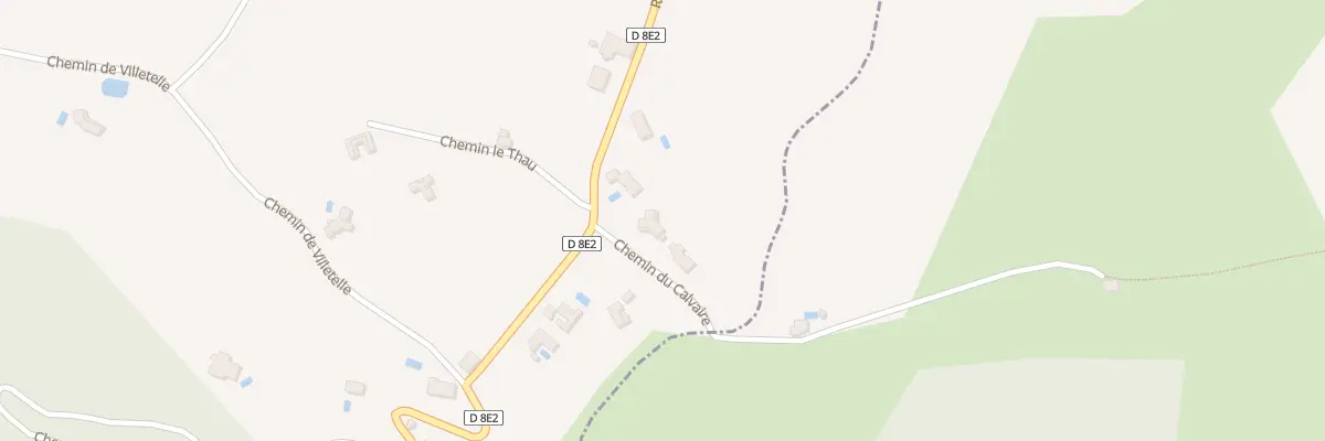Plan du 5243F Mas Canet à Mérifons
