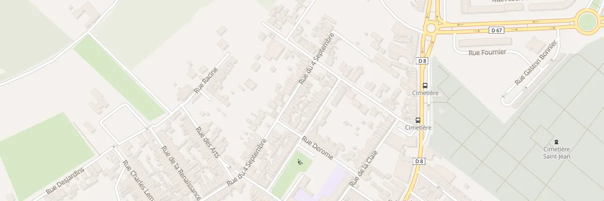 Plan du 116 Rue du 4 Septembre à Saint-Quentin