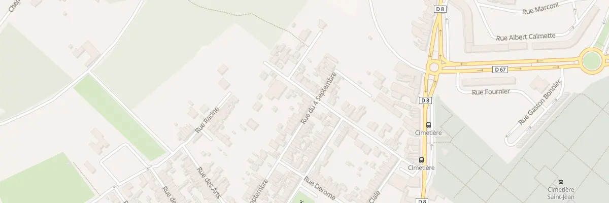 Plan du 123 Rue du 4 Septembre à Saint-Quentin