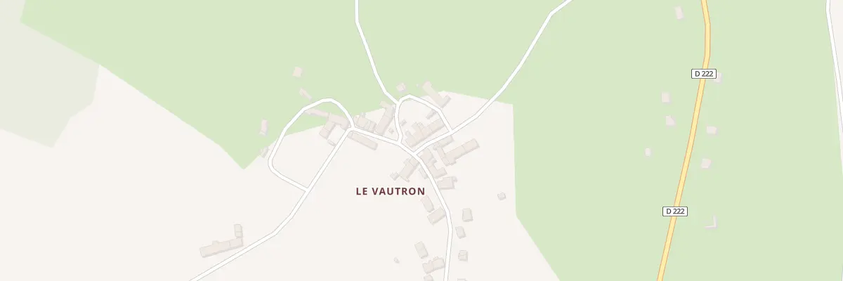 Plan du 23T Le Vautron à Sablonnières
