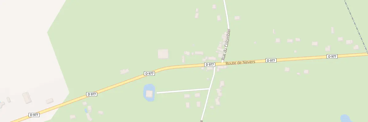 Plan du 12A Rte de Nevers à Sichamps