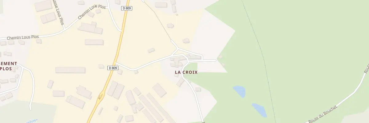 Plan du 210 Rte de la Croix à Peyre en Aubrac