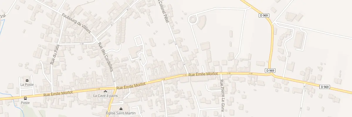 Plan du 5463 Rue du Colonel Petel à Charly-sur-Marne
