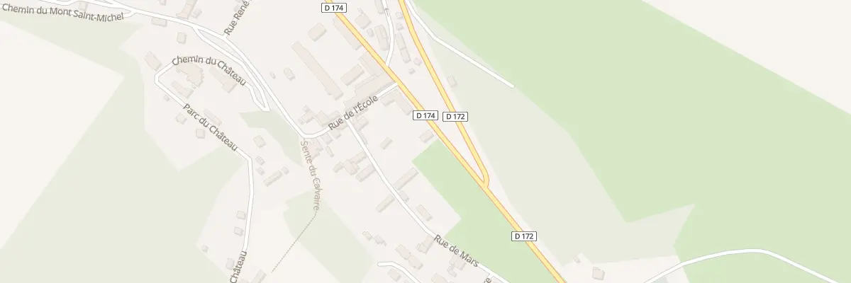 Plan du 25 Rue Charles de Gaulle à Vierzy