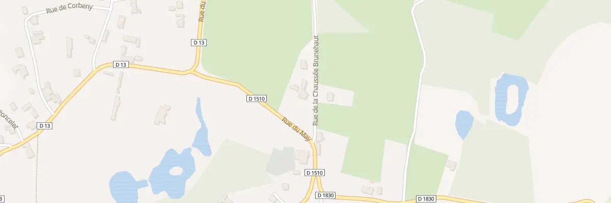 Plan du 1 Rue de la Chaussée Brunehaut à Pont-Saint-Mard