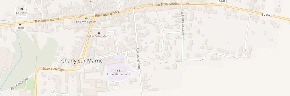 Plan du 15 Rue Leviel Petel à Charly-sur-Marne