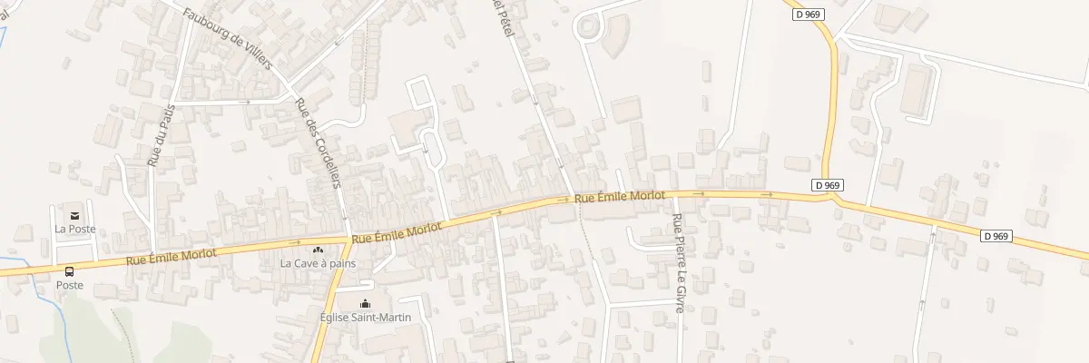 Plan du 38 Rue Emile Morlot à Charly-sur-Marne