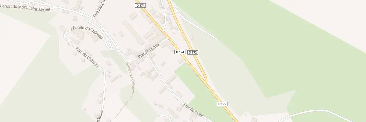 Plan du 23 Rue Charles de Gaulle à Vierzy