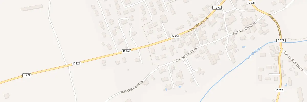 Plan du 23 Rte d’Ennezat à Saint-Laure