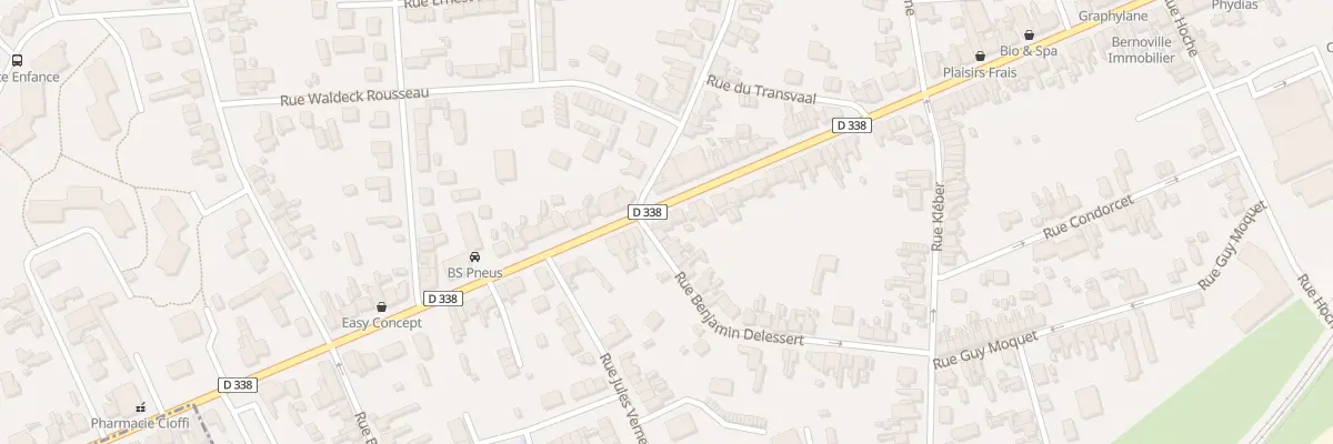 Plan du 137 Bd Gambetta à Tergnier