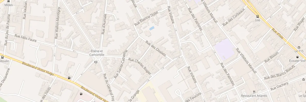 Plan du 8 Rue des Oiselets à Saint-Quentin