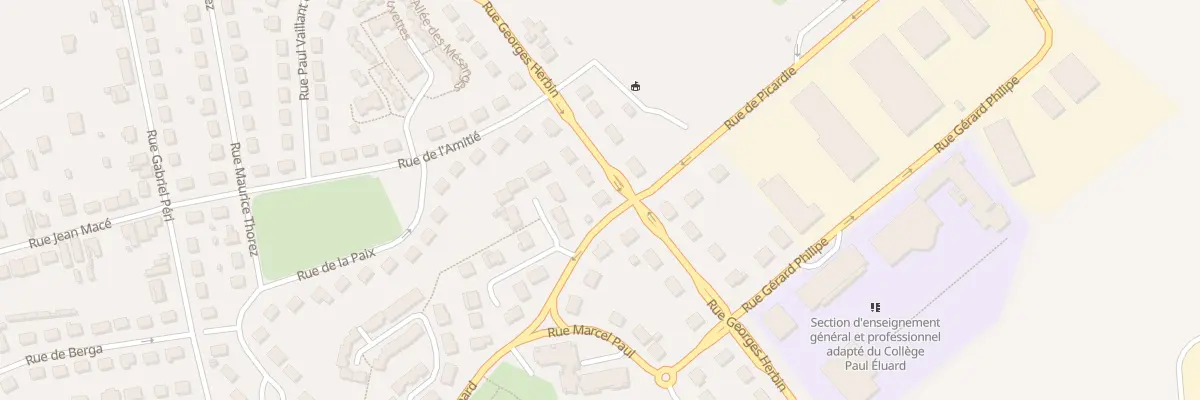 Plan du 30 Rue Georges Herbin à Gauchy