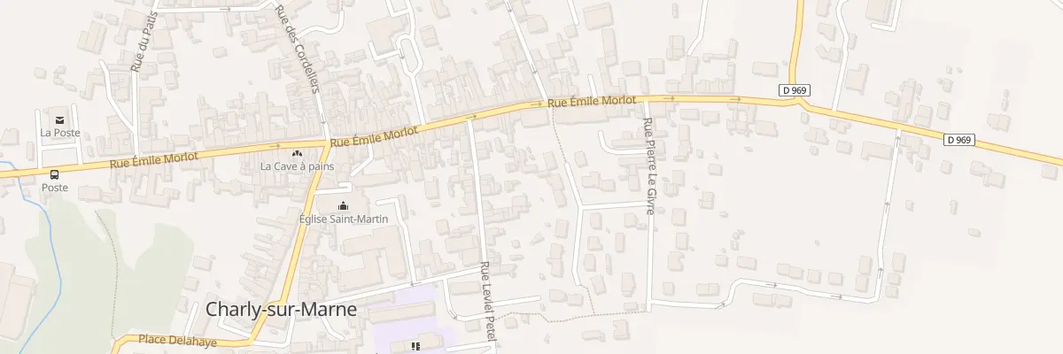 Plan du 19B Rue Emile Morlot à Charly-sur-Marne