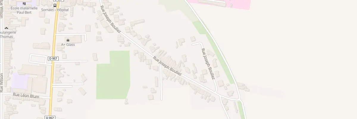 Plan du 171 Rue Joseph Bouliez à Somain