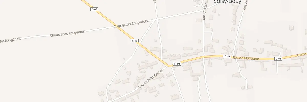 Plan du 48 Rue de Montramé à Soisy-Bouy