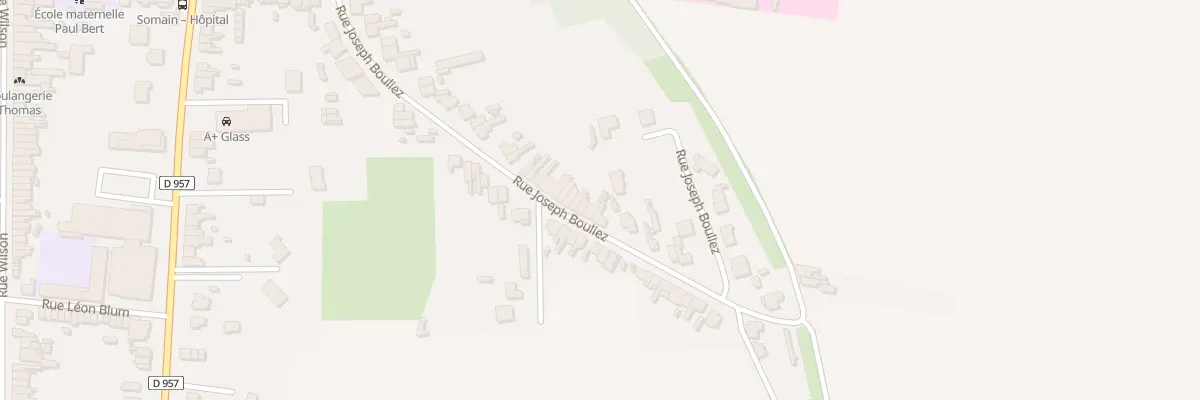 Plan du 173 Rue Joseph Bouliez à Somain