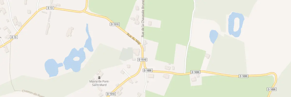 Plan du 40 Rue du May à Pont-Saint-Mard