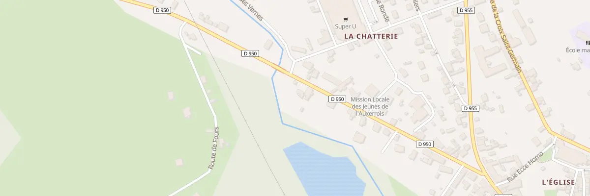 Plan du 29 Av Félix François à Toucy