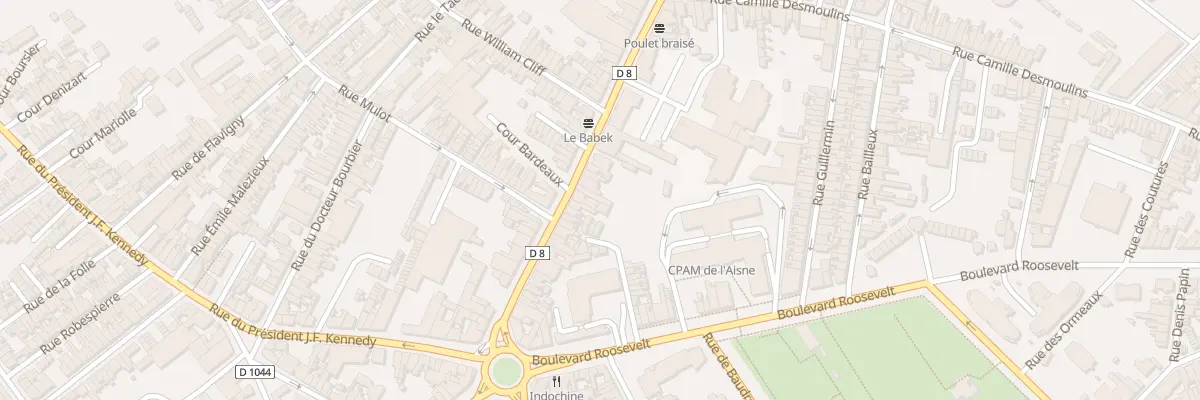 Plan du 30 Rue Georges Pompidou à Saint-Quentin