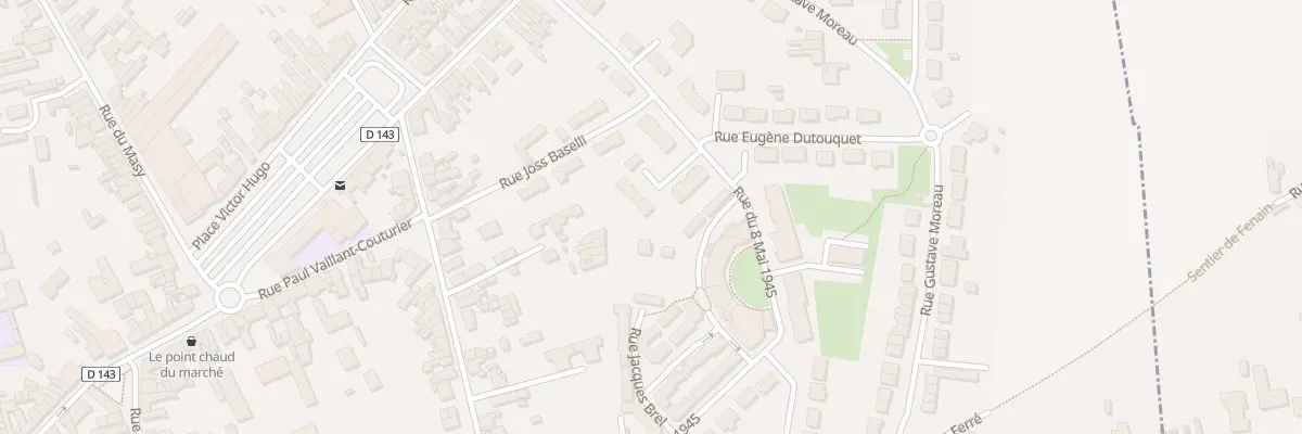 Plan du 5 Rue du Onze Novembre à Somain