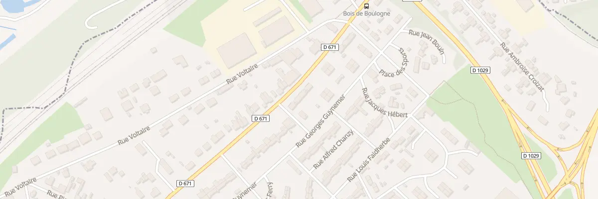 Plan du 70 Rue Pierre Sémard à Gauchy