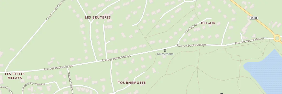Plan du 30 Lot Bel-air à Neuvy
