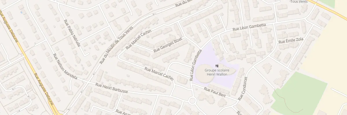 Plan du 9 Rue Jean Richard Bloch à Gauchy