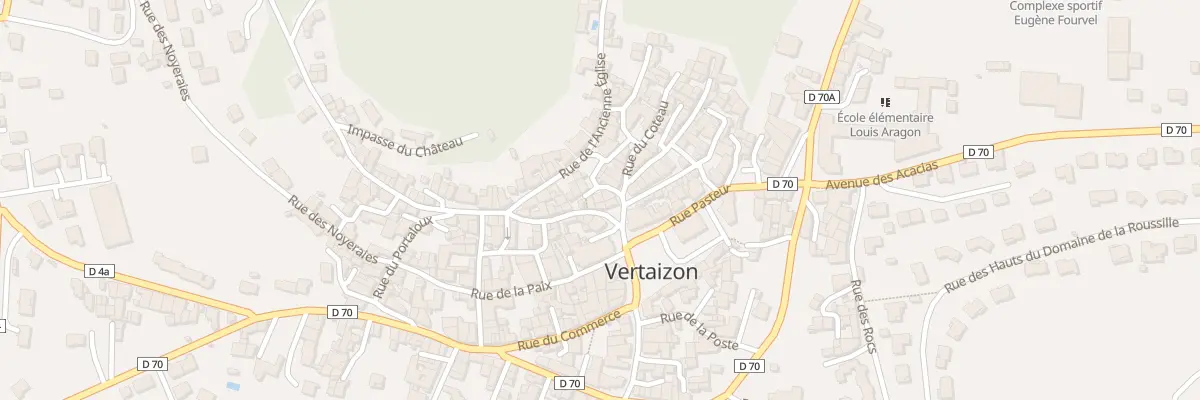 Plan du 13 Pl de la Mairie à Vertaizon