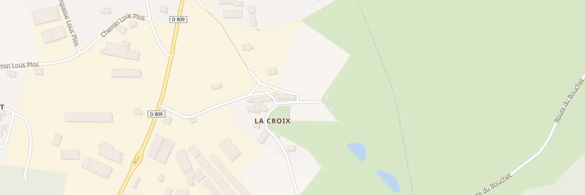 Plan du 221 Rte de la Croix à Peyre en Aubrac