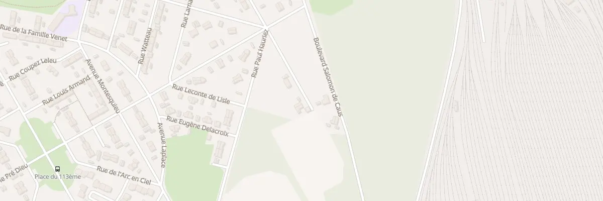 Plan du 3 Rue des Anglais à Tergnier