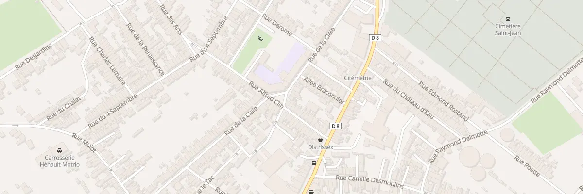 Plan du 82B Rue de la Claie à Saint-Quentin