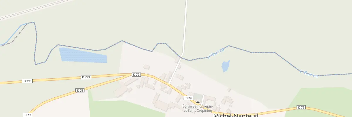 Plan du 3 Rue de l’Abreuvoir à Vichel-Nanteuil