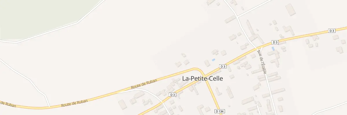 Plan du 6 Rte de Ruban à La Celle-Saint-Cyr