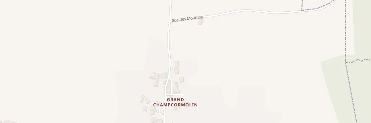 Plan du 1 Le Grand Champ Cormolin à Saint-Léger