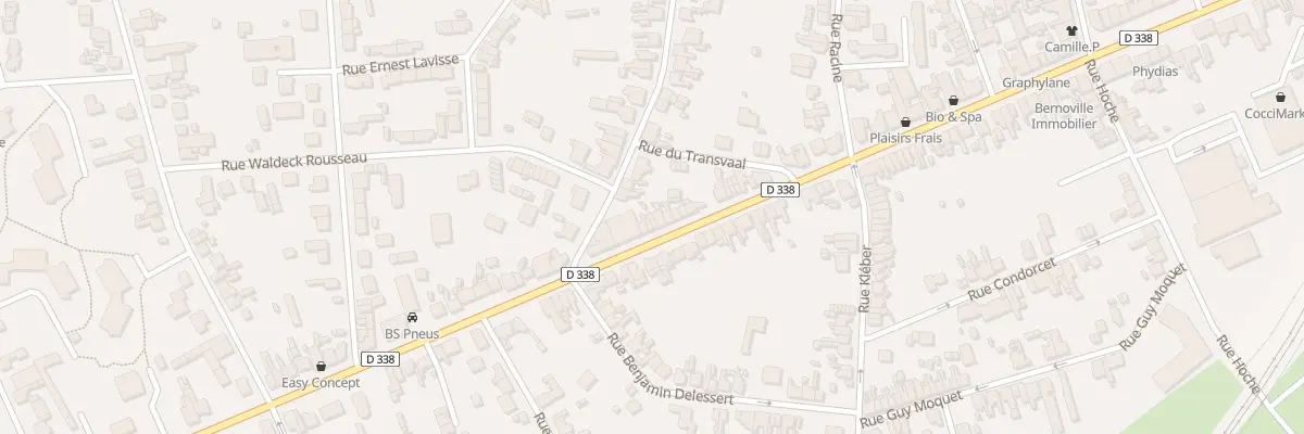 Plan du 102 Bd Gambetta à Tergnier