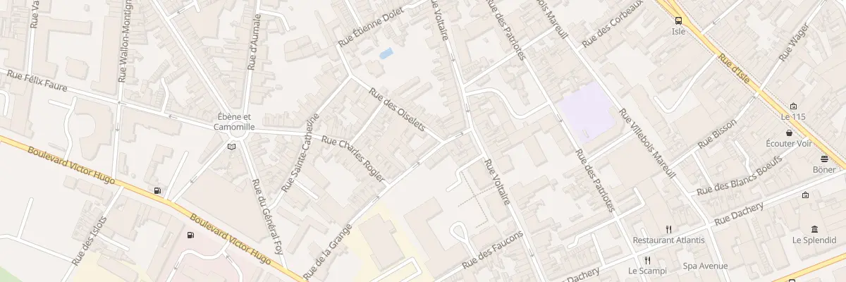 Plan du 14 Rue des Oiselets à Saint-Quentin