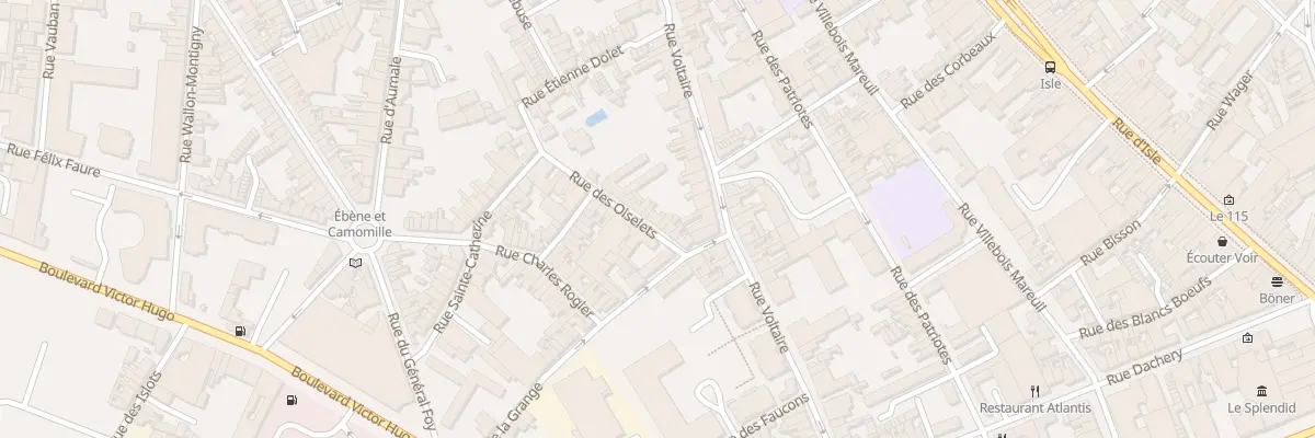 Plan du 17 Rue des Oiselets à Saint-Quentin