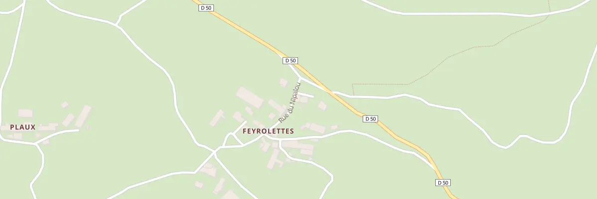 Plan du 5095 Feyrolettes à Lorcières