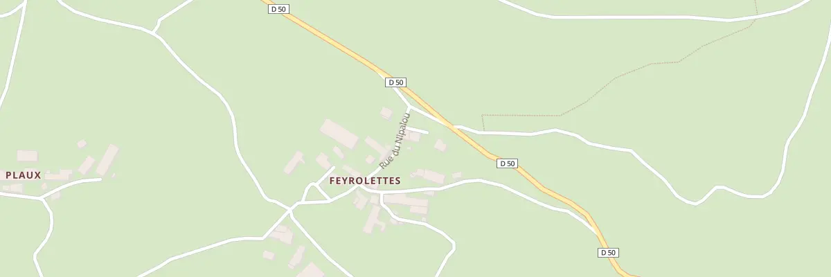 Plan du 6033 Feyrolettes à Lorcières
