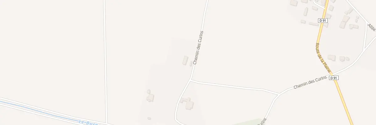 Plan du 5 Che des Curins à Saint-Clément-de-Régnat