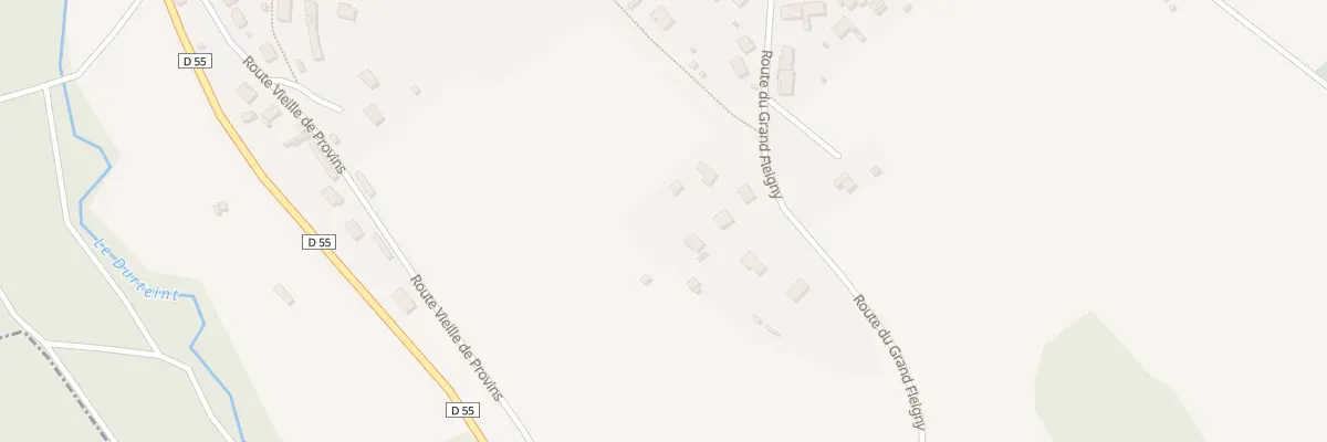 Plan du 2 Rte Route du Grand Fleigny à Rouilly