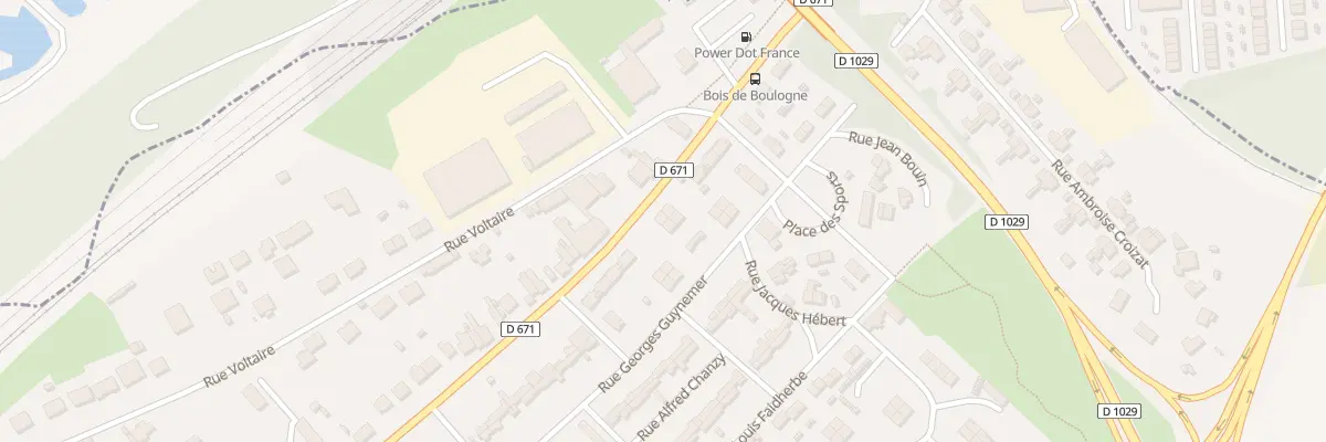 Plan du 76 Rue Pierre Sémard à Gauchy