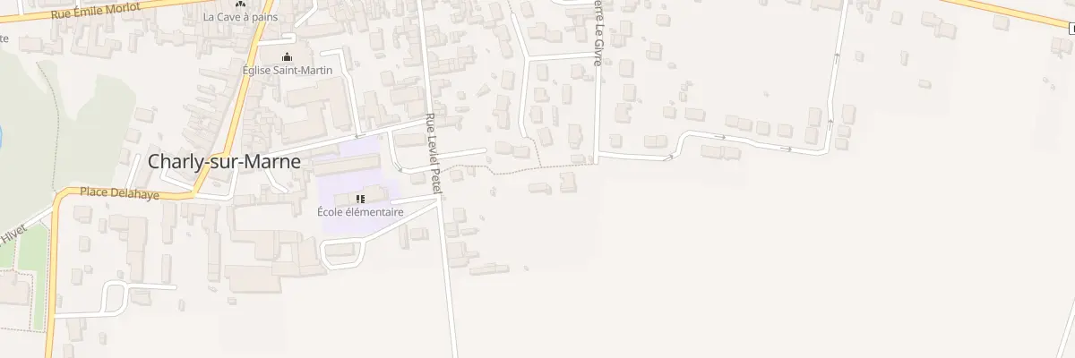 Plan du 16 Rue Pierre Le Givre à Charly-sur-Marne